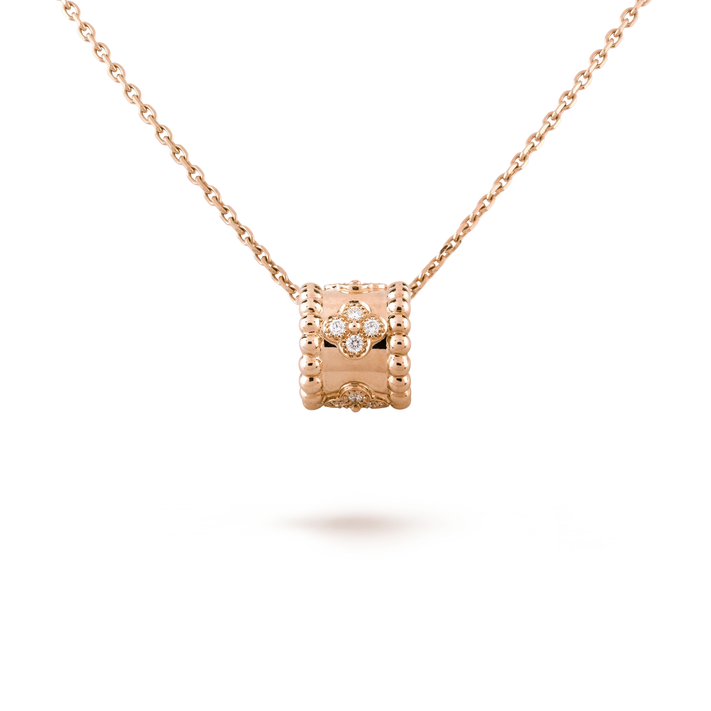 [Clover Jewels]PERLEE PEDANT NECKLACE GOLD / ROSE GOLD