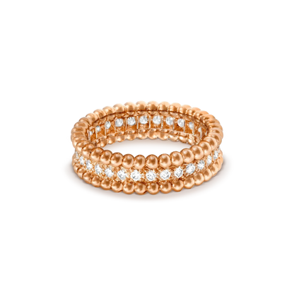 [Clover Jewels]PERLEE DIAMOND ROSE GOLD RING