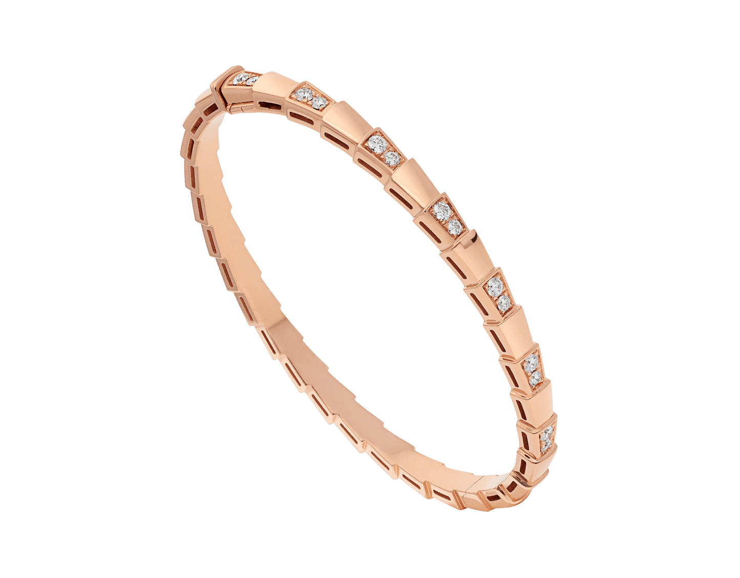 [Clover Jewels]SERPENTI BRACELET PINK GOLD DIAMOND