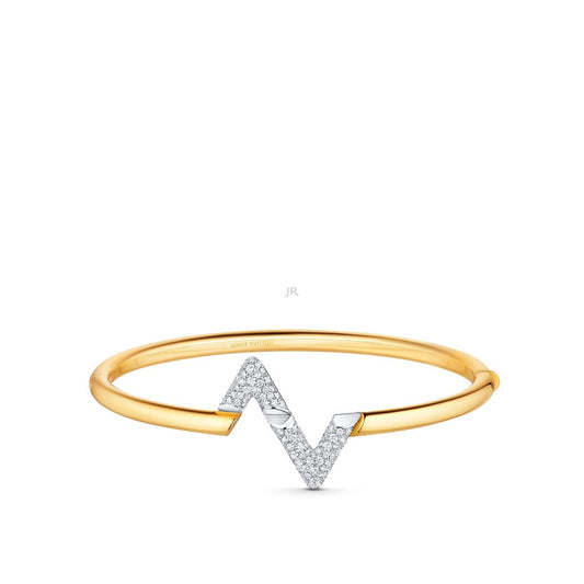 [Clover Jewels]VOLTE UPSITE DOWN GOLD DIAMOND BRACELET