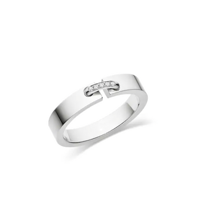 [Clover Jewels]ALLIANCE LIENS VIDENCE DIAMOND 4MM RING