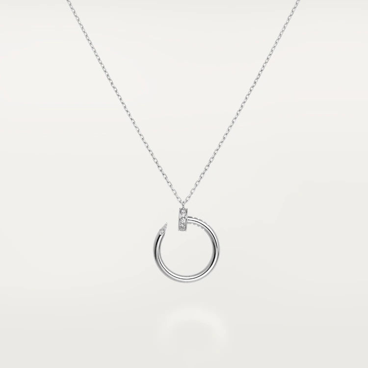 [Clover Jewels]JUSTE NECKLACE SILVER