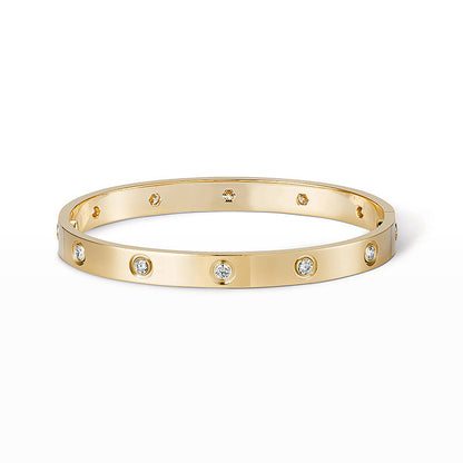 [Clover Jewels]LOVE BRACELET 6.1MM 10 DIAMONDS