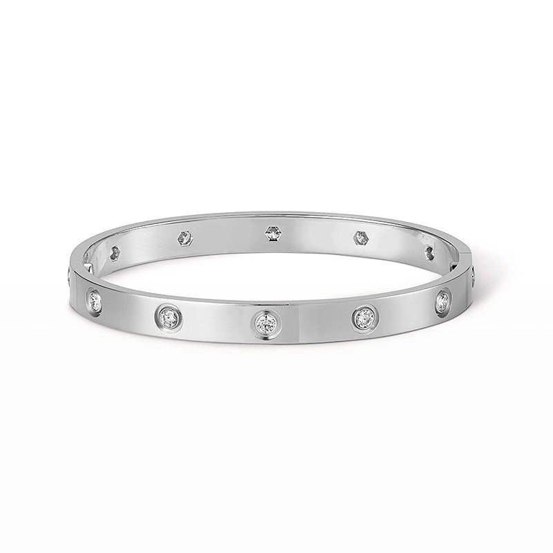 [Clover Jewels]LOVE BRACELET 6.1MM 10 DIAMONDS