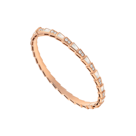 [Clover Jewels]SERPENTI BRACELET PINK GOLD MOP DIAMOND