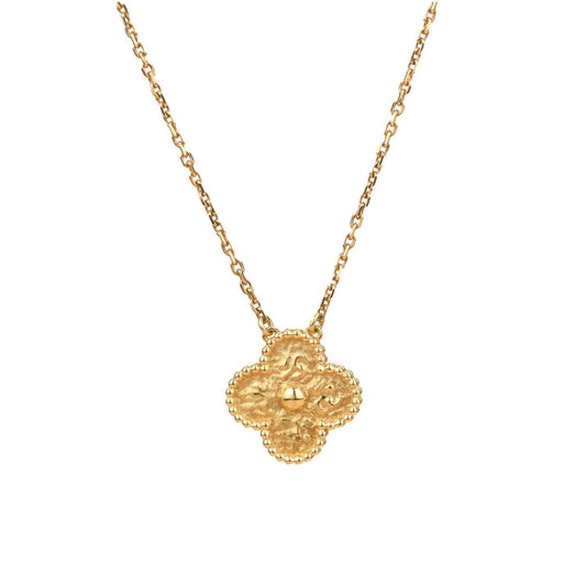 [Clover Jewels]CLOVER 15MM  BRONZING NECKLACE