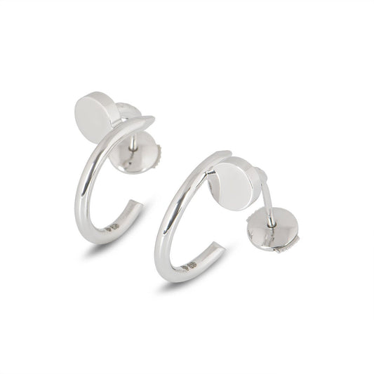 [Clover Jewels]JUSTE EARRINGS SILVER