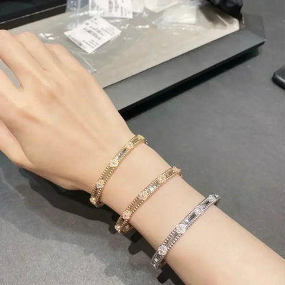 [Clover Jewels]CLOVER BRACELET 4MM DIAMONDS