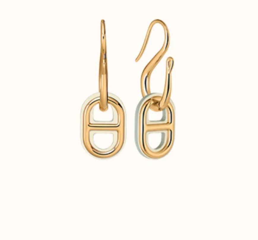 [Clover Jewels]HM O'MAILLON GOLD EARRINGS