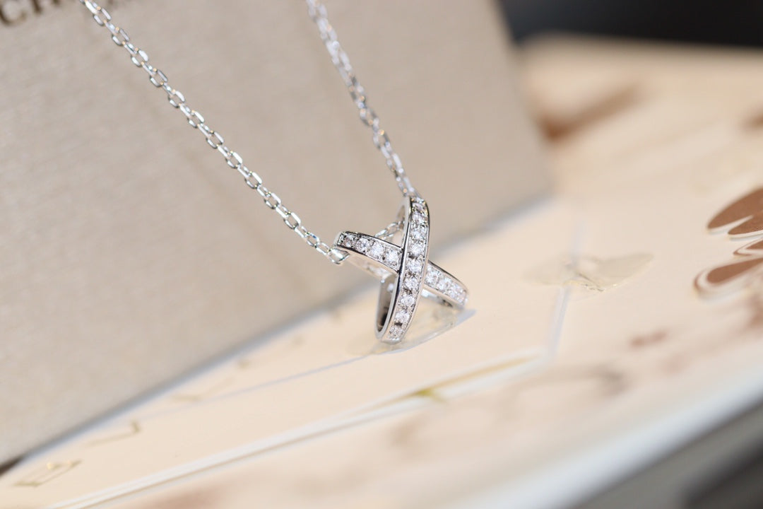 [Clover Jewels]JEUX DE DIAMOND NECKLACE