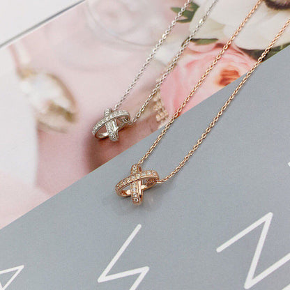 [Clover Jewels]JEUX DE DIAMOND NECKLACE