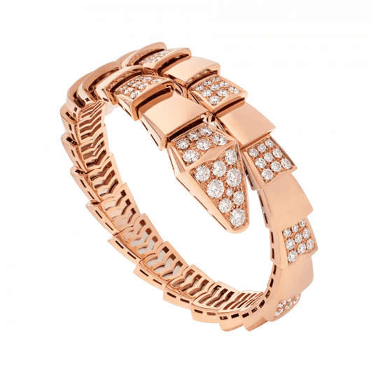 [Clover Jewels]SERPENTI BRACELET PINK GOLD DIAMOND