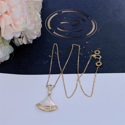 [Clover Jewels]DREAM NECKLACE MOP GOLD DIAMOND