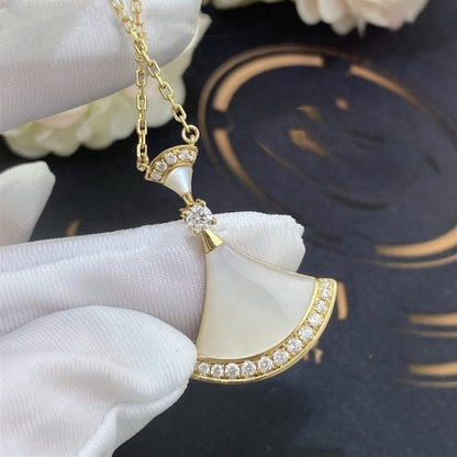 [Clover Jewels]DREAM NECKLACE MOP GOLD DIAMOND