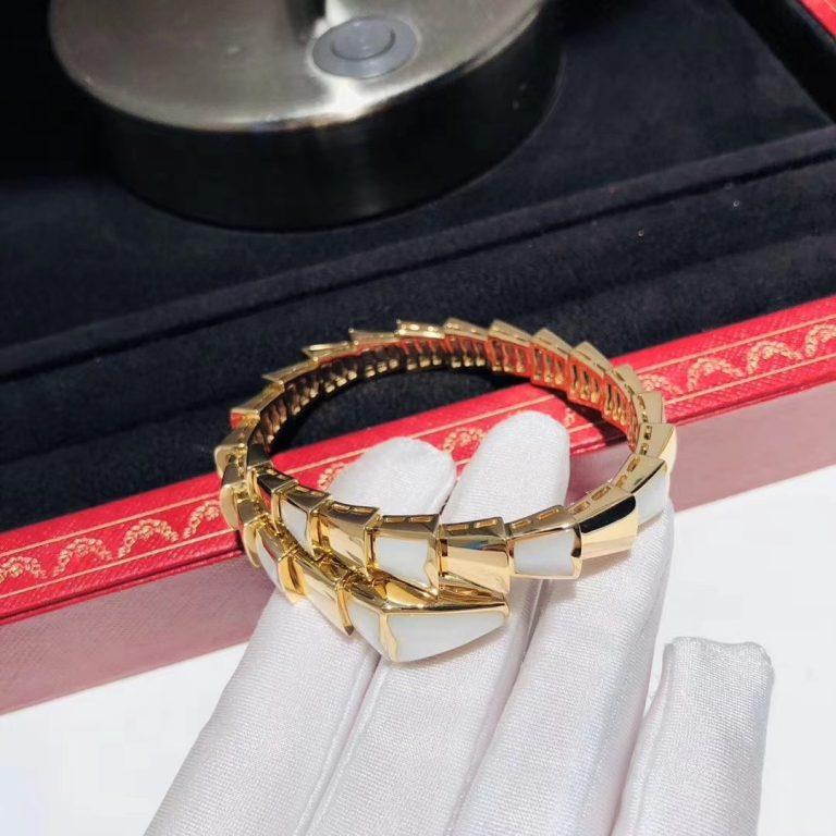 [Clover Jewels]SERPENTI BRACELET MOP GOLD