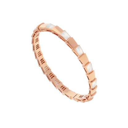 [Clover Jewels]SERPENTI BRACELET PINK GOLD MOP