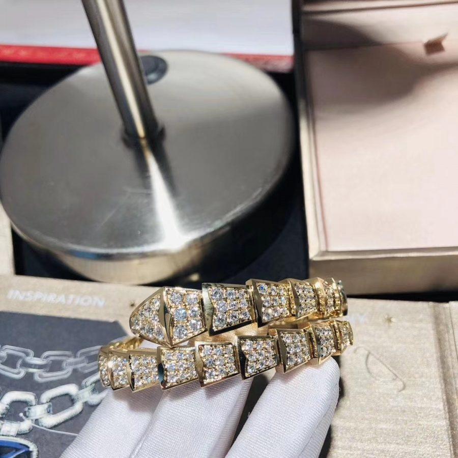 [Clover Jewels]SERPENTI BRACELET 8MM GOLD DIAMOND