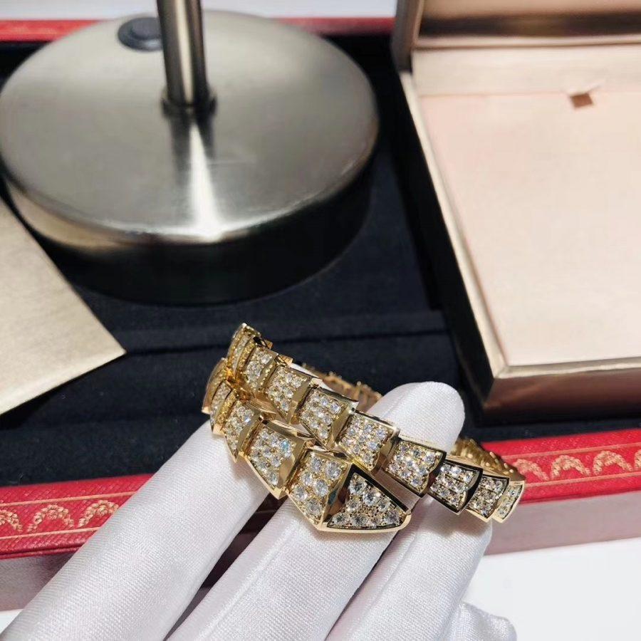 [Clover Jewels]SERPENTI BRACELET 8MM GOLD DIAMOND