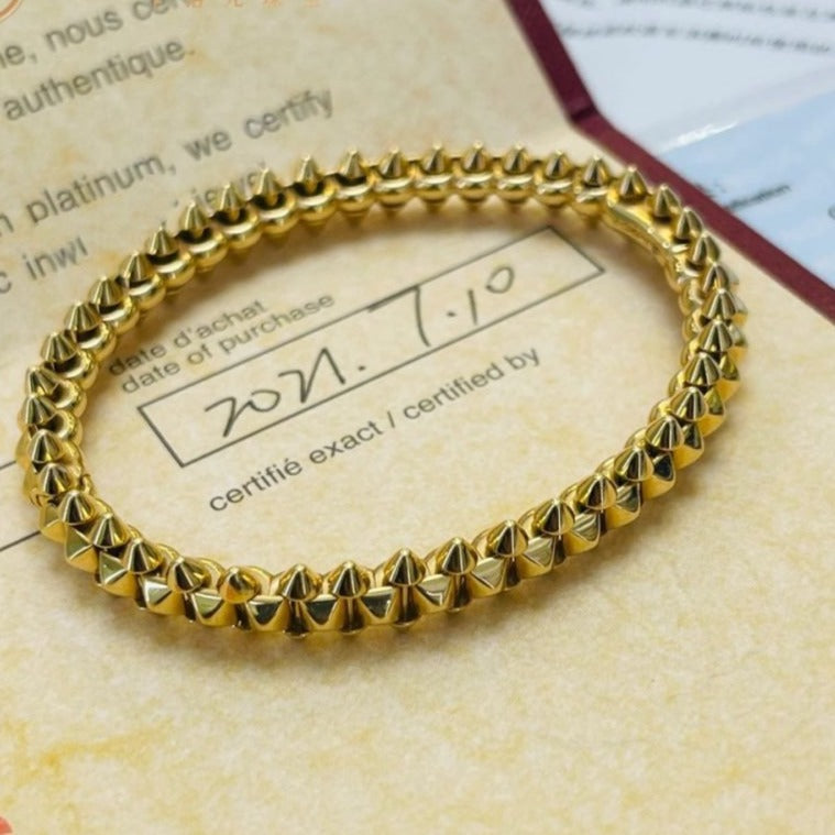 [Clover Jewels]CLASH GOLD BRACELET