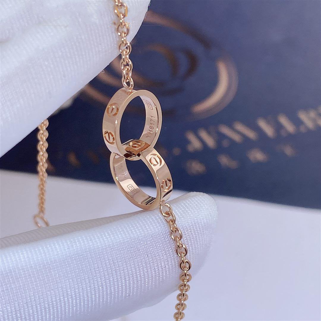 [Clover Jewels]LOVE BRACELET DOUBLE RING