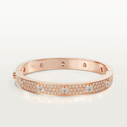 [Clover Jewels]LOVE BRACELET 6.1MM DIAMOND-PAVED 10 BIG DIAMONDS