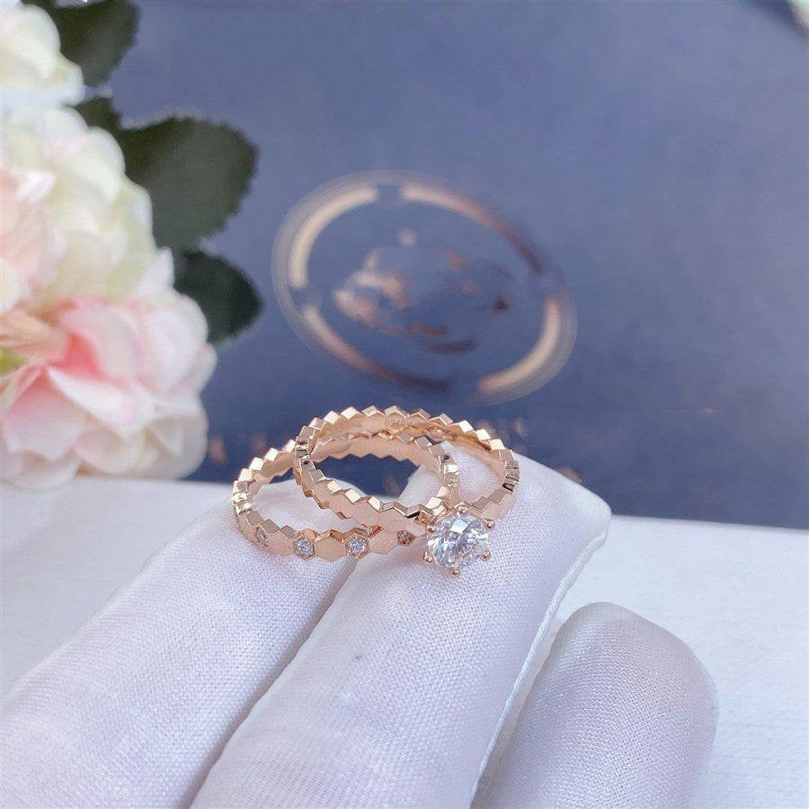 [Clover Jewels]BEE LOVE RING PINK GOLD DIAMOND