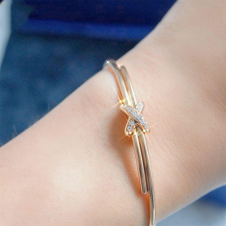 [Clover Jewels]JEUX DE BRACELET PINK GOLD DIAMONDS