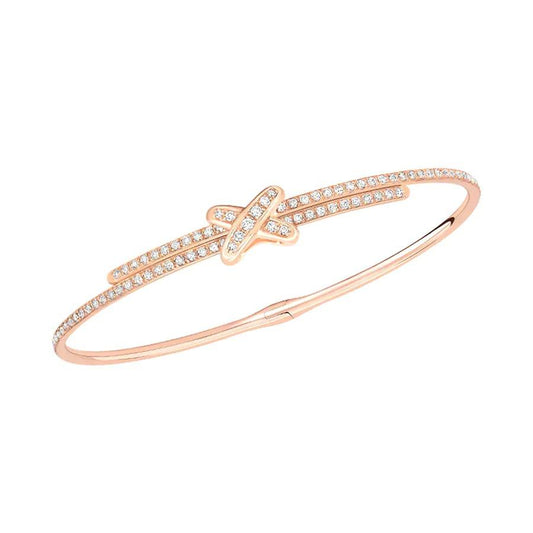 [Clover Jewels]JEUX DE BRACELET DIAMONDS PINK GOLD