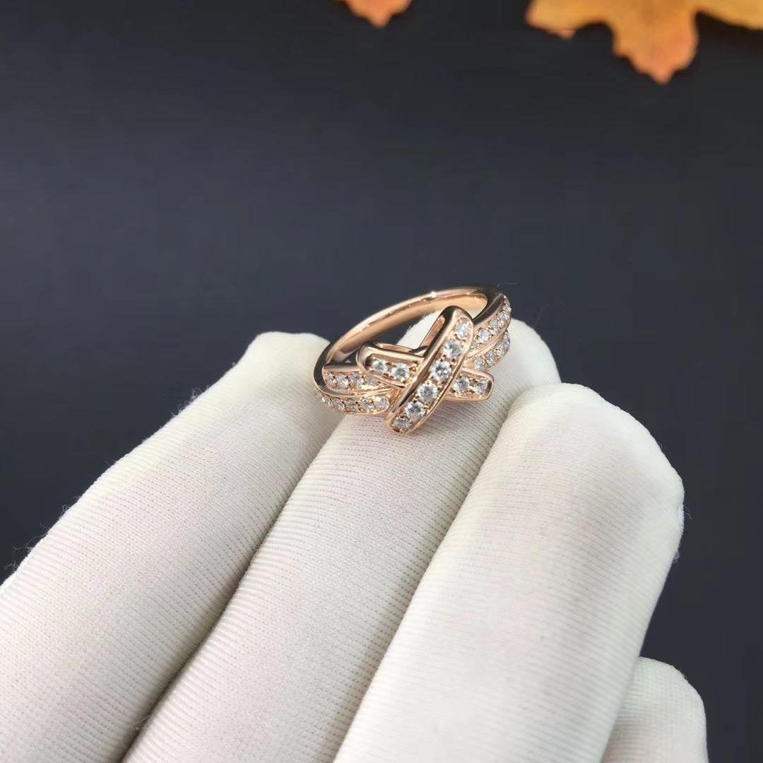 [Clover Jewels]JEUX DE RING PINK GOLD DIAMOND