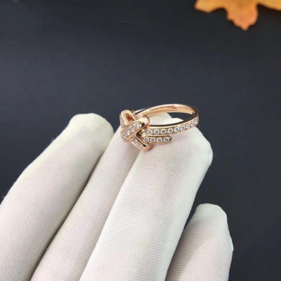 [Clover Jewels]JEUX DE RING PINK GOLD DIAMOND