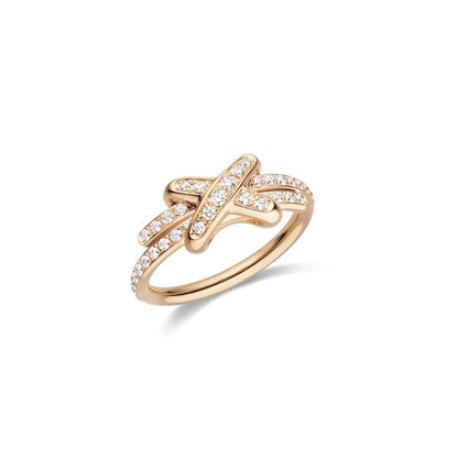 [Clover Jewels]JEUX DE RING PINK GOLD DIAMOND