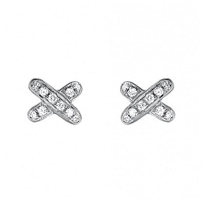 [Clover Jewels]JEUX DE DIAMOND EARRINGS