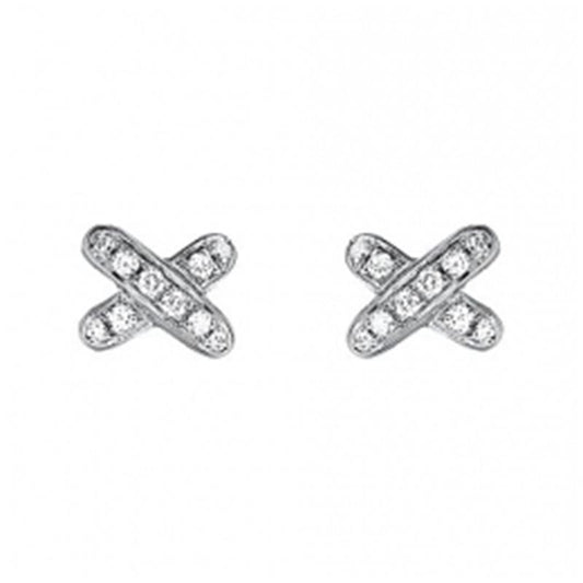 [Clover Jewels]JEUX DE DIAMOND EARRINGS