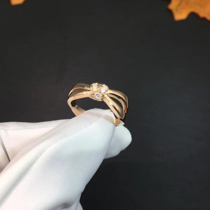 [Clover Jewels]LIENS RING PINK GOLD DIAMOND