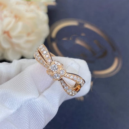 [Clover Jewels]LIENS PINK GOLD DIAMOND RING