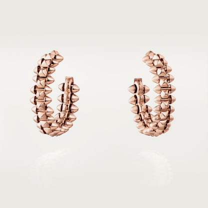 [Clover Jewels]CLASH SMALL HOOP EARRINGS