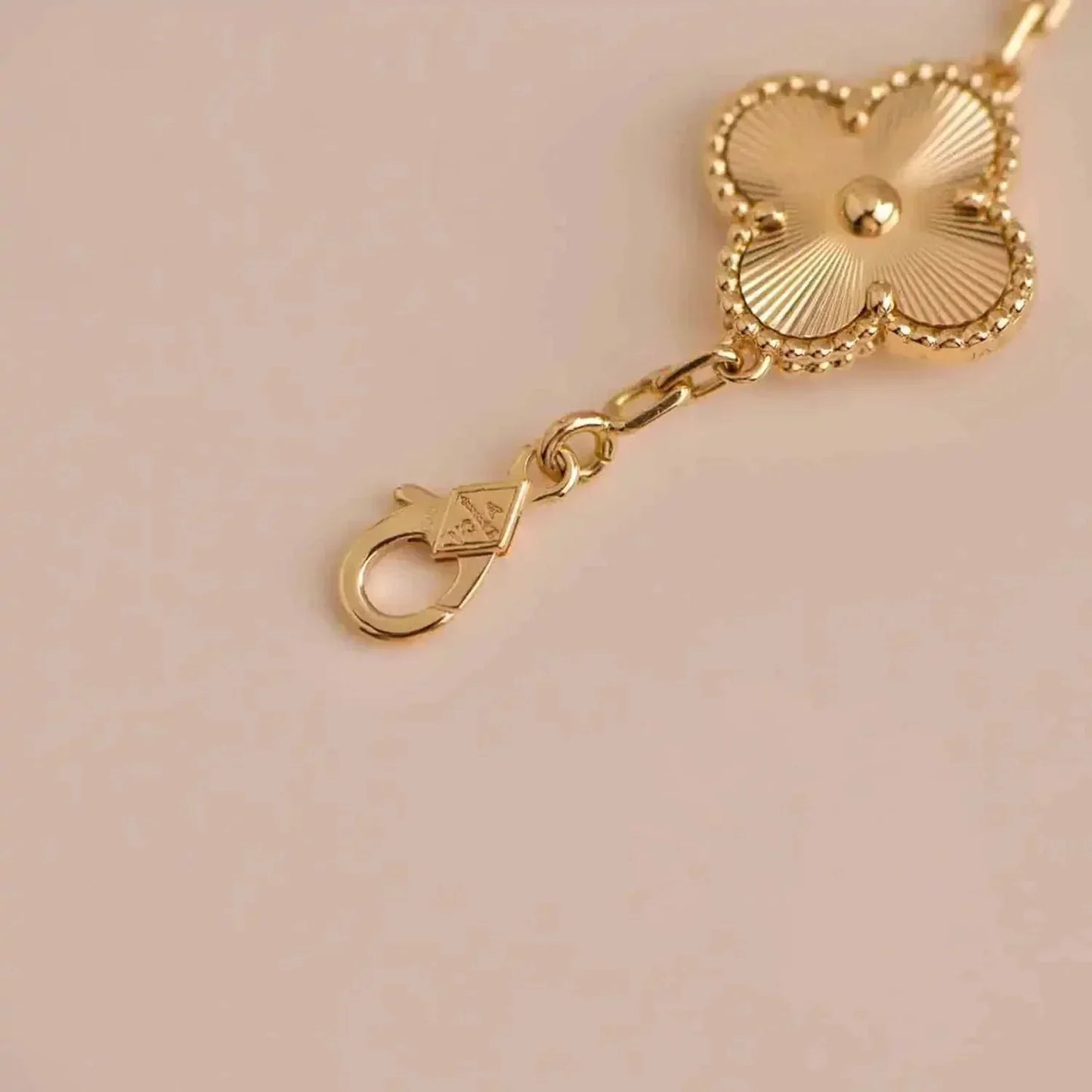 [Clover Jewels]CLOVER 5 FLOWERS LASER BRACELET