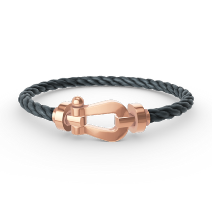 [Clover Jewels]FORCE LARGE HORSESHOE NO DIAMOND BRACELET ROSE GOLD