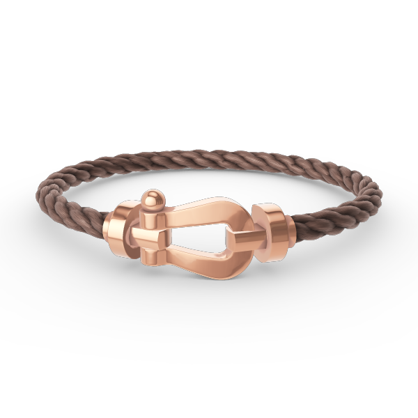 [Clover Jewels]FORCE LARGE HORSESHOE NO DIAMOND BRACELET ROSE GOLD