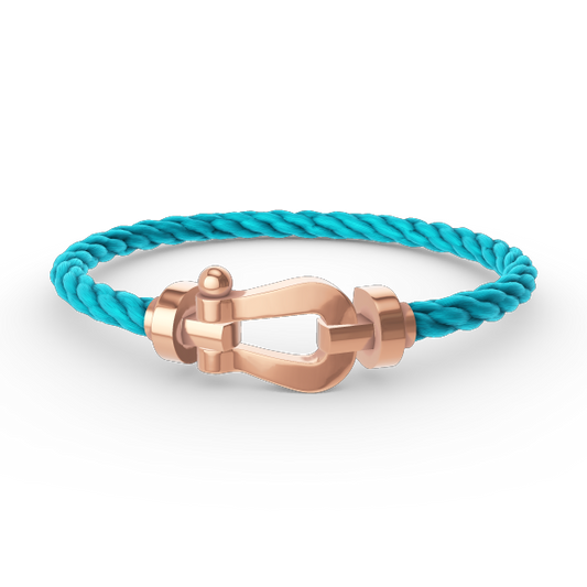 [Clover Jewels]FORCE LARGE HORSESHOE NO DIAMOND BRACELET ROSE GOLD