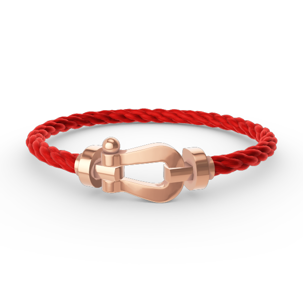 [Clover Jewels]FORCE LARGE HORSESHOE NO DIAMOND BRACELET ROSE GOLD