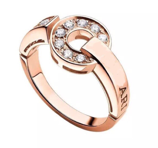 [Clover Jewels]DREAM RING DIAMOND PINK GOLD