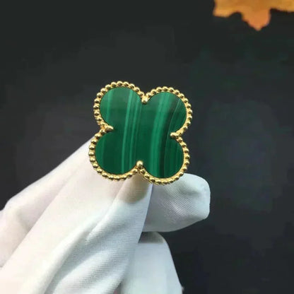 [Clover Jewels]CLOVER MALACHITE RING