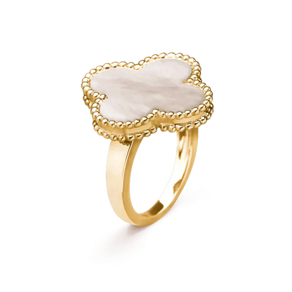 [Clover Jewels]CLOVER WHITE MOP RING