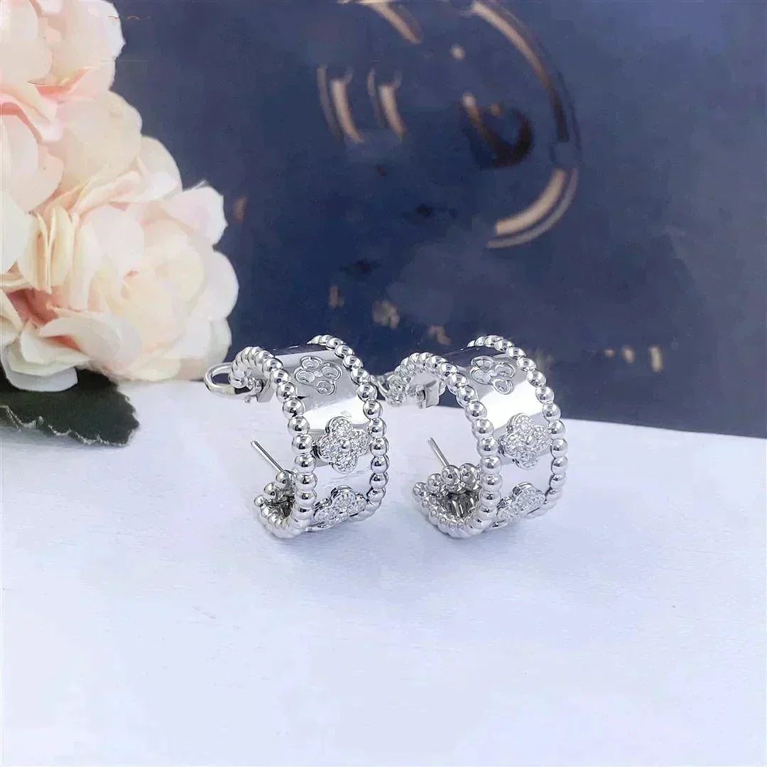 [Clover Jewels]PERLEE DIAMOND EARRINGS