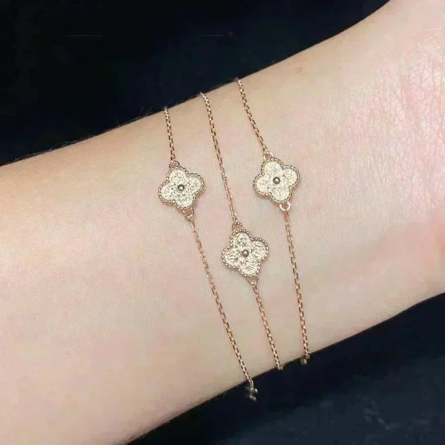 [Clover Jewels]CLOVER SINGLE FLOWER BRACELET