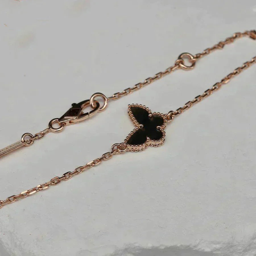 [Clover Jewels]BUTTERFLY ONYX  BUTTERFLY BRACELET