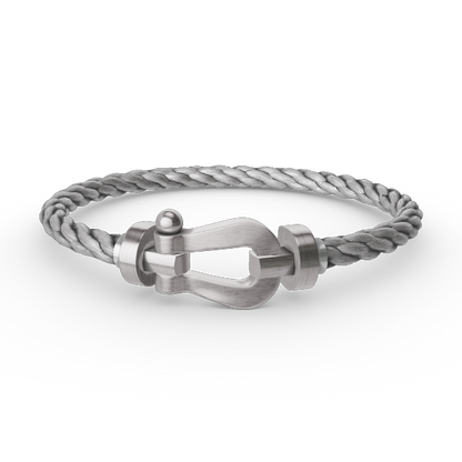 [Clover Jewels]FORCE LARGE HORSESHOE NO DIAMOND BRACELET SILVER