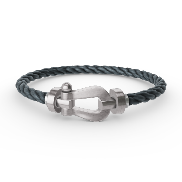 [Clover Jewels]FORCE LARGE HORSESHOE NO DIAMOND BRACELET SILVER