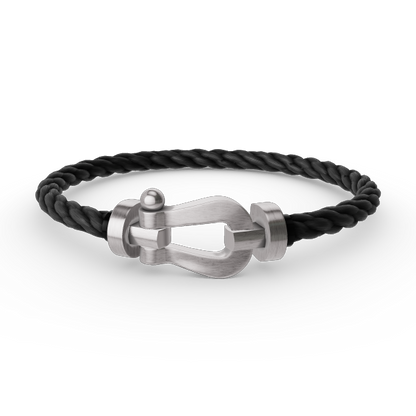 [Clover Jewels]FORCE LARGE HORSESHOE NO DIAMOND BRACELET SILVER